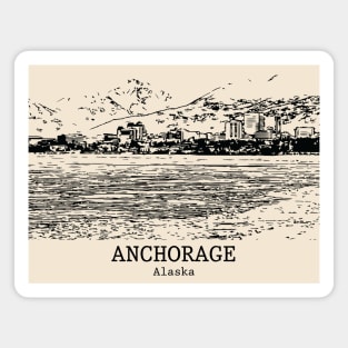 Anchorage - Alaska Magnet